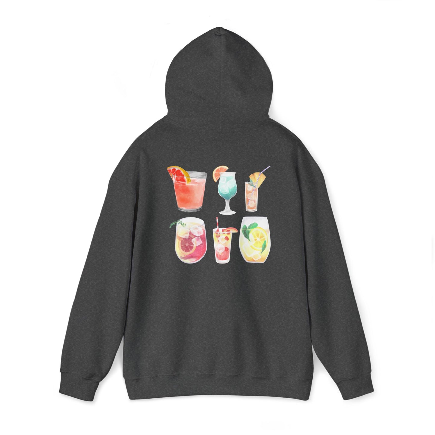Heavy Blend™ Hooded Sweatshirt cocktail graphic