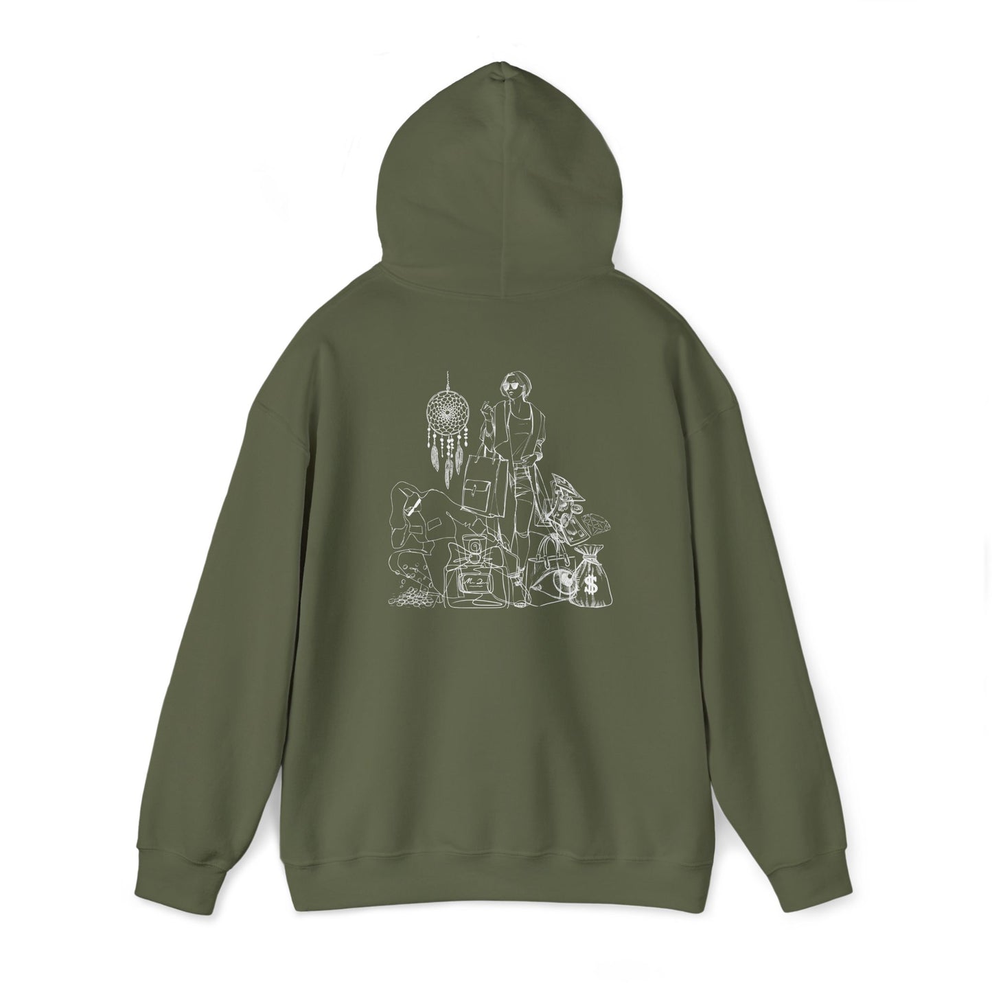 Heavy Blend™ Hooded Sweatshirt with graphics luxury