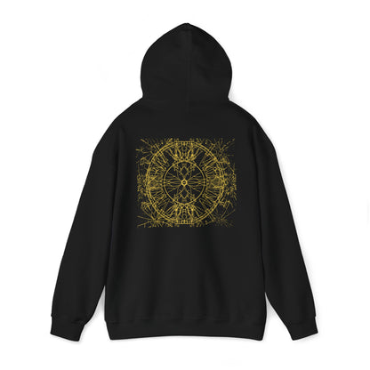 Heavy Blend™ Hooded Sweatshirt with graphics clock