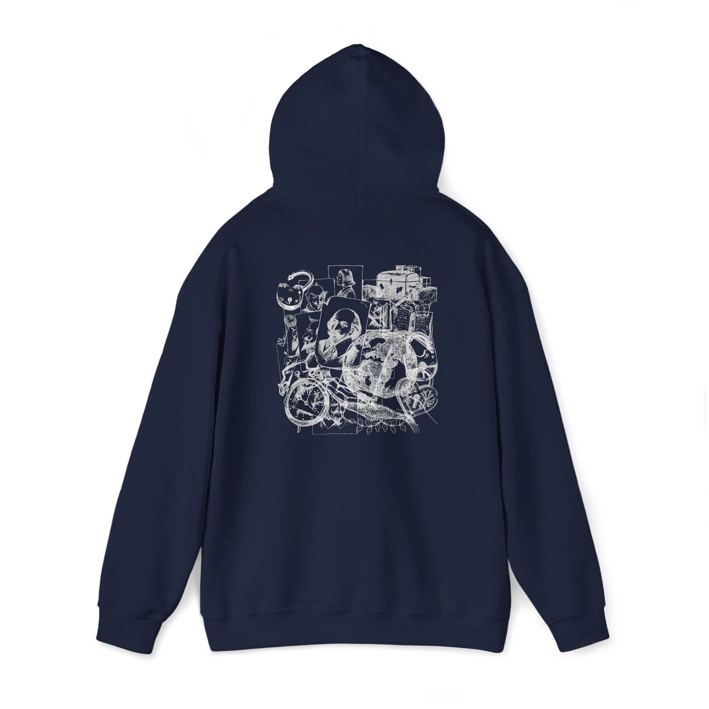 Heavy Blend™ Hooded Sweatshirt with graphics flights