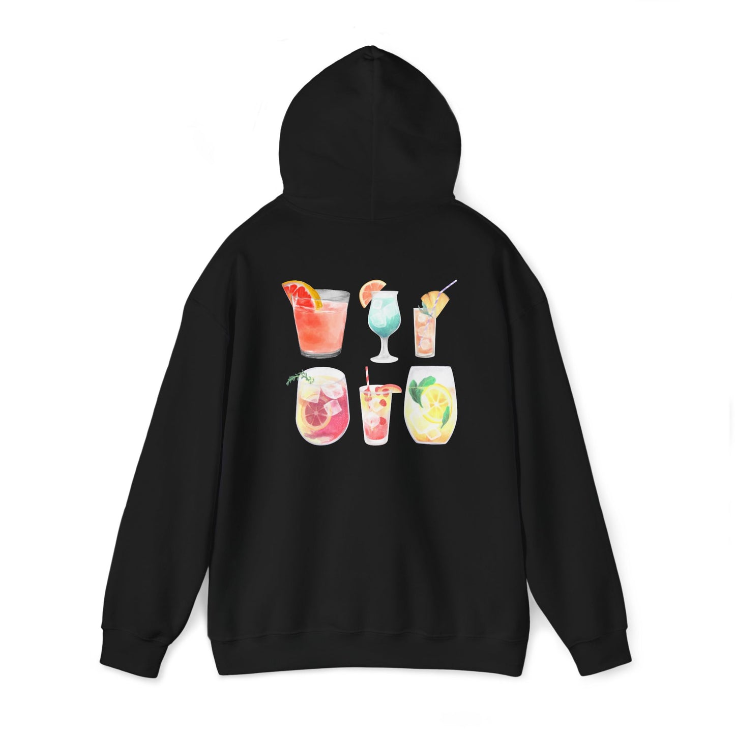 Heavy Blend™ Hooded Sweatshirt cocktail graphic