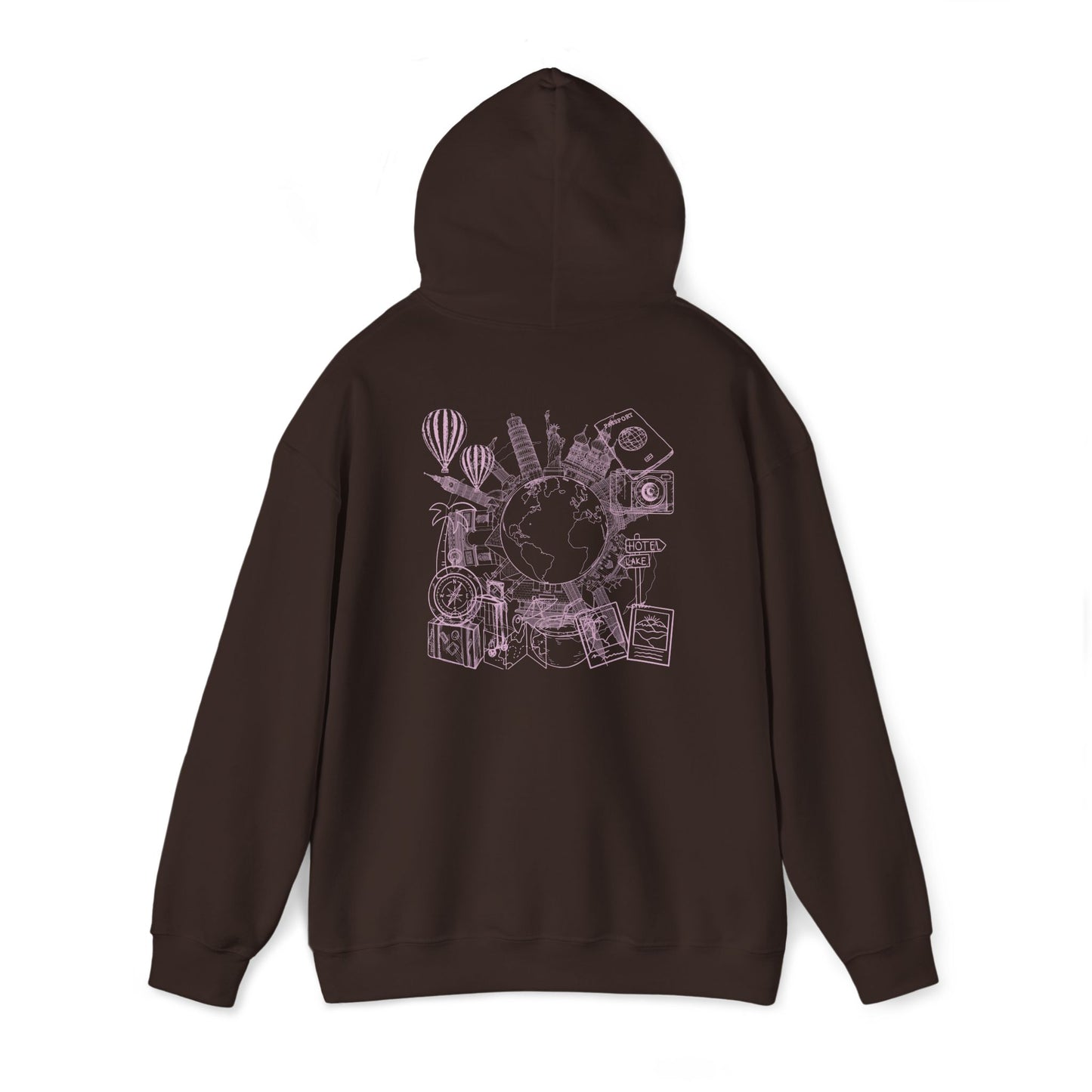 Heavy Blend™ Hooded Sweatshirt with graphics travel