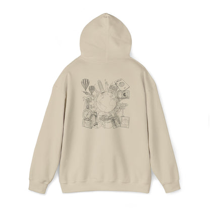 Heavy Blend™ Hooded Sweatshirt with graphics travel