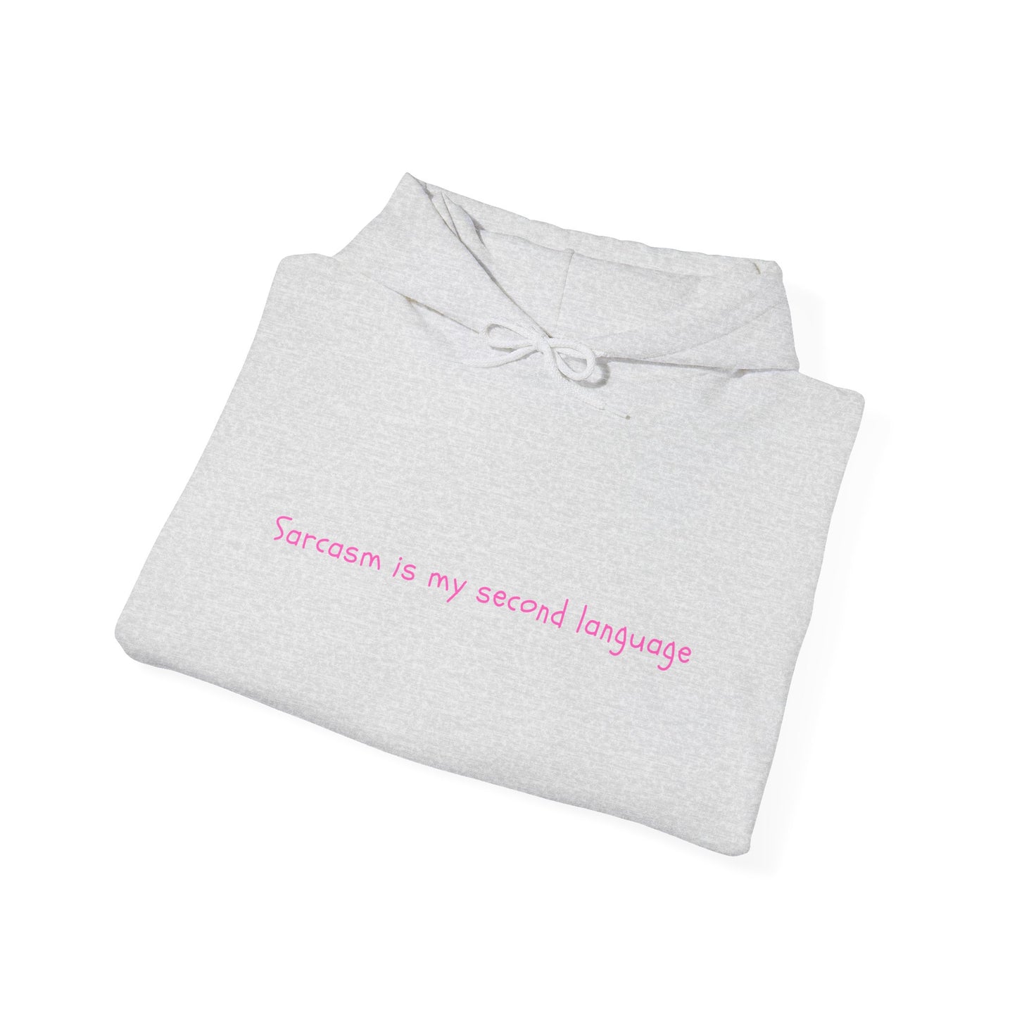 Heavy Blend™ Hooded Sweatshirt with Pink Graphics