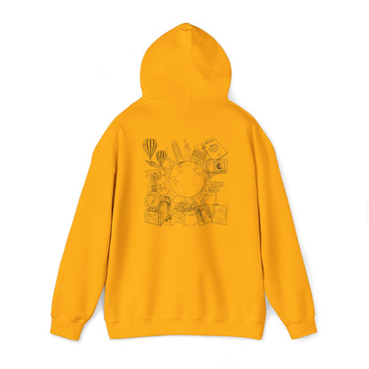 Heavy Blend™ Hooded Sweatshirt with graphics travel