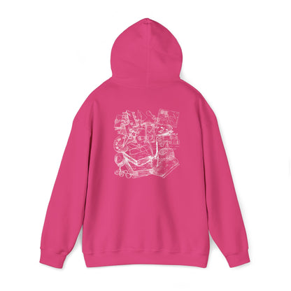 Heavy Blend™ Hooded Sweatshirt with graphics receipts