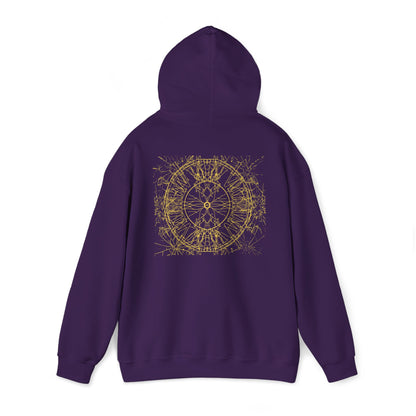 Heavy Blend™ Hooded Sweatshirt with graphics clock