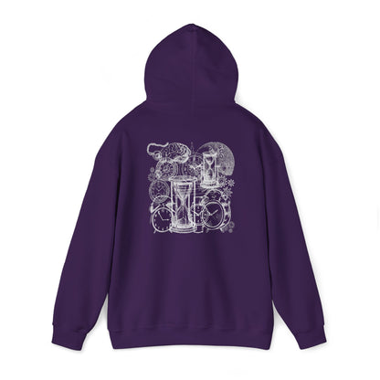 Heavy Blend™ Hooded Sweatshirt with graphics hourglass