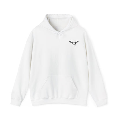 angel graffiti Graphic Hooded Sweater