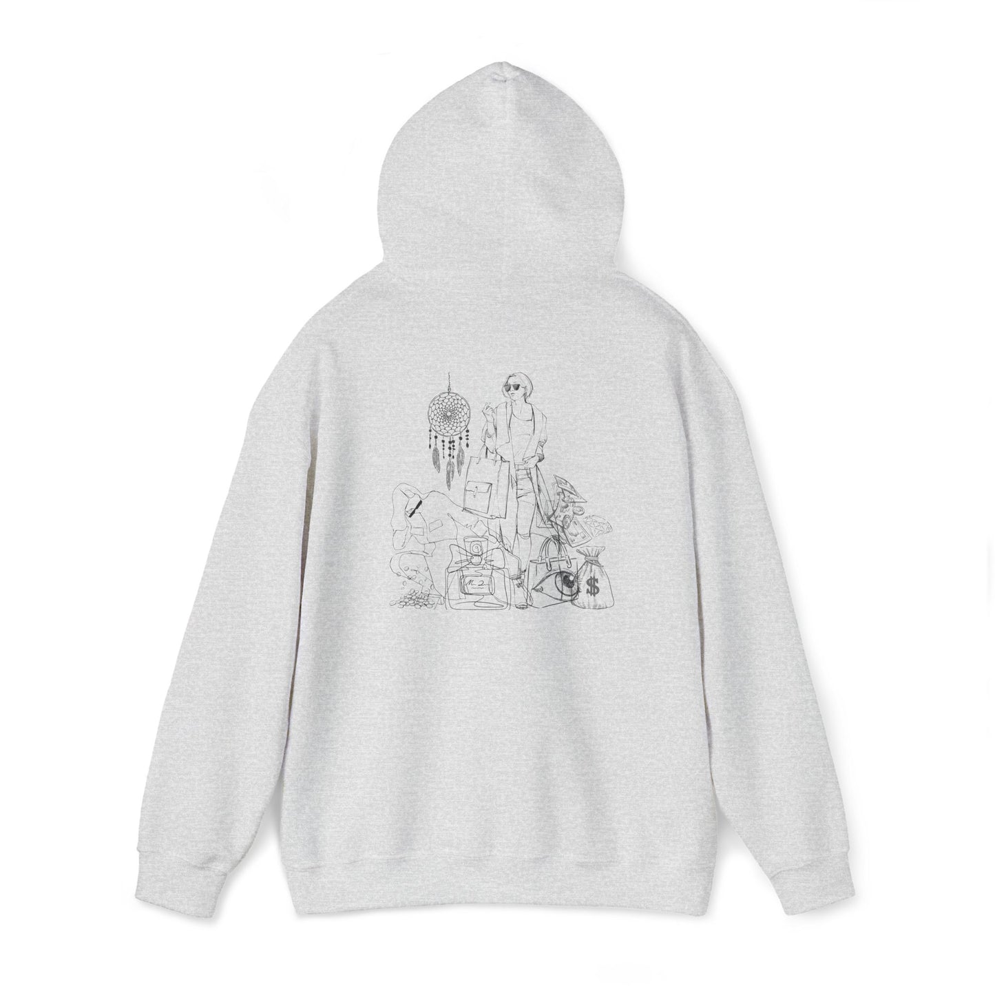 Heavy Blend™ Hooded Sweatshirt with graphics luxury