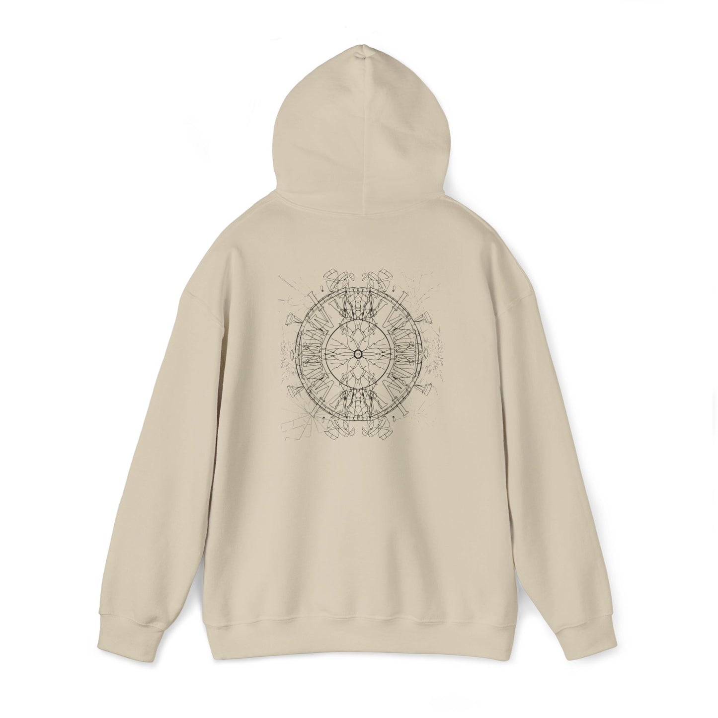 Heavy Blend™ Hooded Sweatshirt with graphics clock