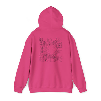 Heavy Blend™ Hooded Sweatshirt with graphics travel