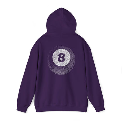 Heavy Blend™ Hooded Sweatshirt with graphics 8-ball