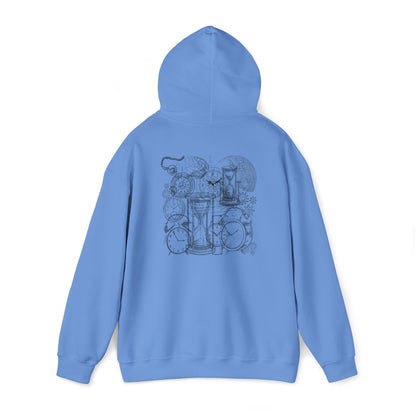 Heavy Blend™ Hooded Sweatshirt with graphics hourglass