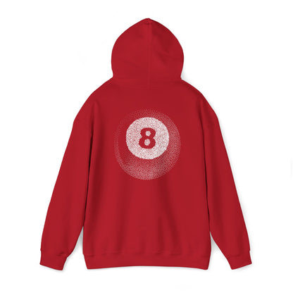 Heavy Blend™ Hooded Sweatshirt with graphics 8-ball