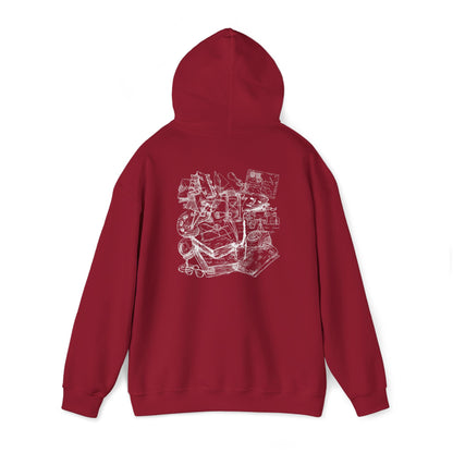 Heavy Blend™ Hooded Sweatshirt with graphics receipts