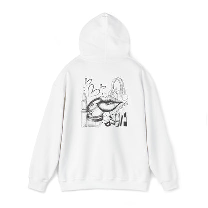 Heavy Blend™ Hooded Sweatshirt with graphics lip stick